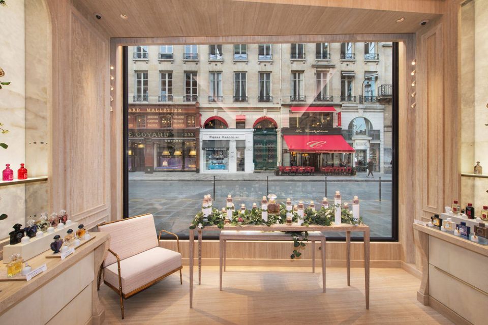 Bien Chez Soi - Références en espaces commerciaux - Boutique Guerlain, Quartier Vandôme, Paris 1er