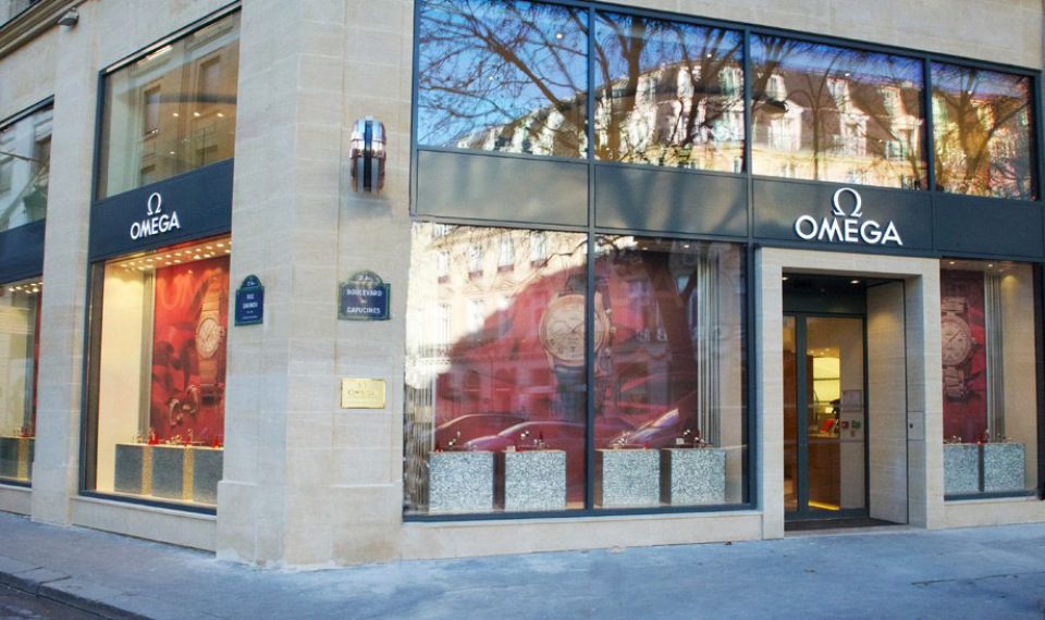 Bien Chez Soi - Références en espaces commerciaux - Boutique Omega, Quartier Capucines, Paris 1er